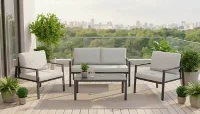 Aluminium Balkonmöbel: Stilvoll und Robust