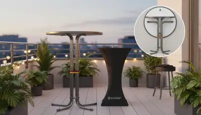 Balkon Stehtisch: Stilvoll genießen
