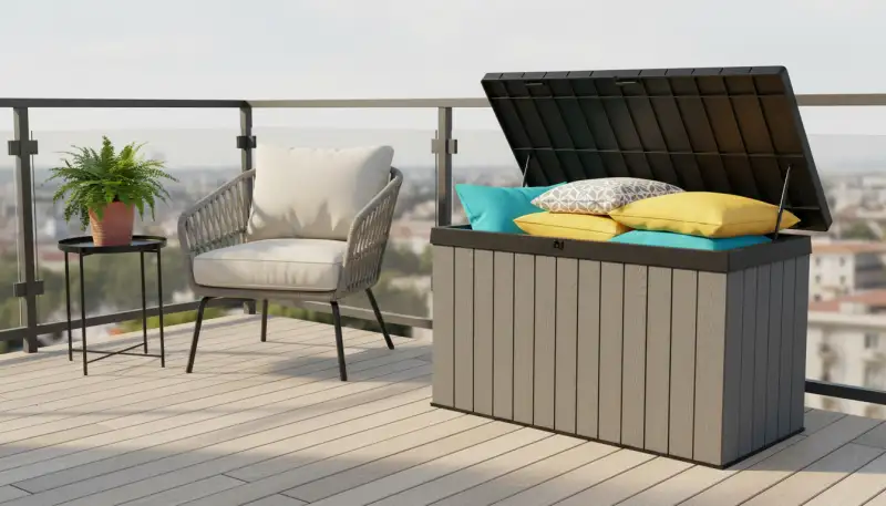 Balkonkissen richtig lagern: So bleiben sie lange schön