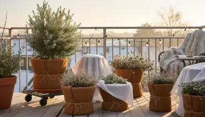 Balkonpflanzen überwintern: So geht's