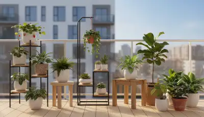 Blumenhocker: Stilvolle Akzente für den Balkon