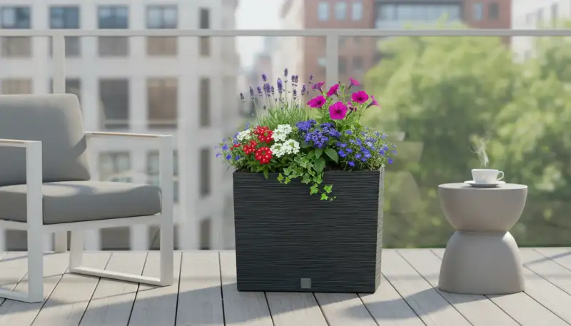 Clevere Pflanzgefäße für den Balkon