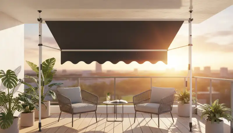 Das perfekte Sonnendach für Ihren Balkon