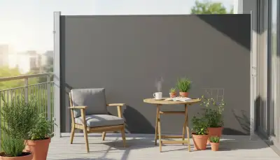 Flexibler Windschutz: Ihre Balkonoase gestalten