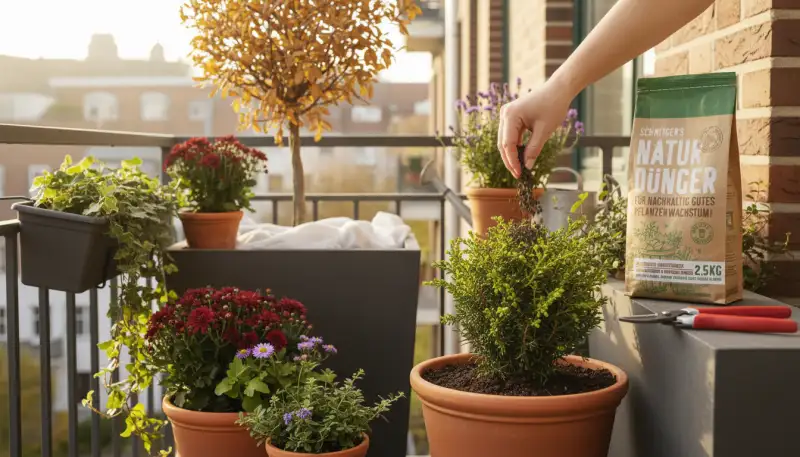 Herbstkur für Balkonpflanzen: Winterfest machen