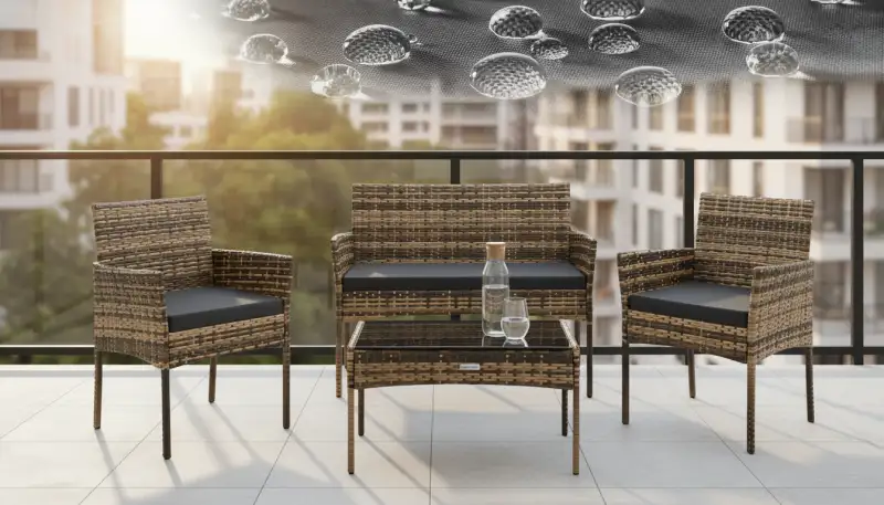 Ihr Balkonset: Oase auf Knopfdruck