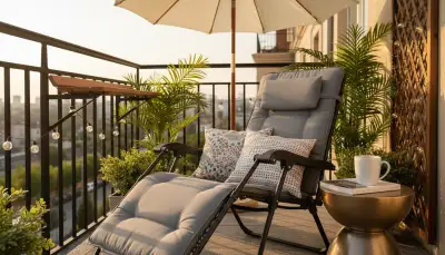 Ihr Relaxsessel: Die Oase auf dem Balkon