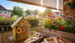 Insektenhotel Balkon: Summen für die Artenvielfalt