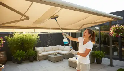 Markise reinigen: So wird sie wieder strahlend