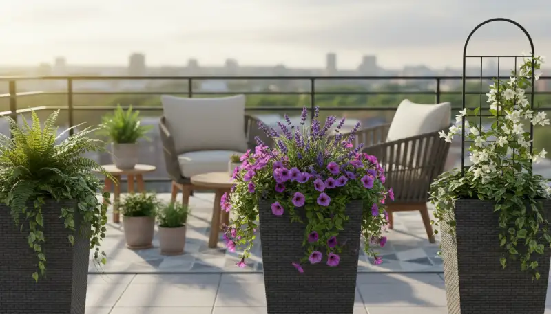 Pflanzkübel Balkon: Grüne Oasen gestalten