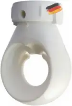 markiso® Markisenkurbel Kugelöse – Ersatz-Öse für Markisengetriebe [Made in Germany] – 12 mm Bohrung – Robuste Kunststofföse für Kugelhaken & Kugelkopf