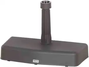 Siena Garden Kunststoff Schirmständer, anthrazit