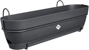 elho Vibia Campana Balkonkasten Allin1 70 mit Wasserreservoir - Übertopf für Bal