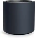 Tymar Blumentopf mit Einsatz, Blumenkübel aus Kunststoff, Übertopf, Pflanzkübel Gross XL (Anthrazit DBHER,ø 47 cm)