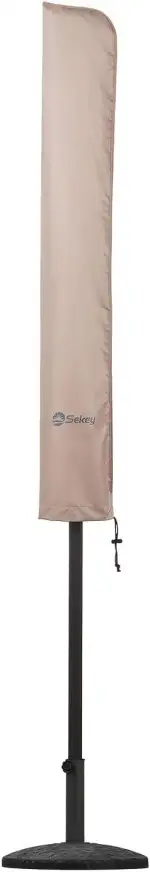 Sekey Schutzhülle für Ø 200 cm / 200cm × 150 cm Sonnenschirm, Abdeckhauben für Sonnenschirm, 100%...