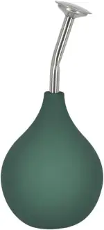 Allrounda Gießbrause Ball Sprüher Edelstahl Ausguss, Gießkannen Alternative für kleine Pflanzen Stecklinge Blumen Setzlinge (Dunkelgrün)