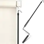 Hemobllo Universalkurbel für Außenmarkise, Handkurbel, leichter Ersatz, für Markise und Markisenöffnungsstange, praktisches Zubehör für den Garten