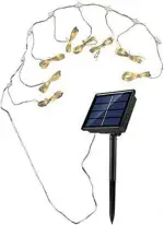 Solar-Regenschirm-Lichter mit Fernbedienung, 104 LED, 8 Modi, Wasserdicht IP65, 880mAh Batterie, Lichterkette für Innen- und Außenbereich