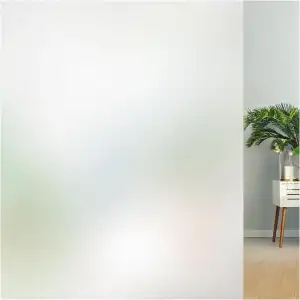 Lifetree Fensterfolie Blickdicht: Milchglasfolie Selbstklebend Fenster Sichtschu