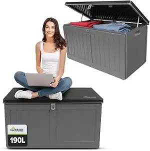 Grindi - Aufbewahrungsbox mit Deckel - Auflagenbox Morus - Gartenbox - Kissenbox