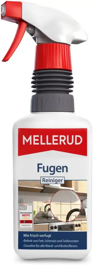 MELLERUD Fugen Reiniger | 1 x 0,5 l | Säurefreies Reinigungsmittel gegen Fett, S