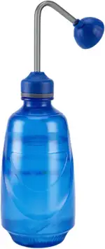 Gießkanne klein für Keimlinge, Kleine Gießkanne für kleine Pflanzen Stecklinge Blumen Setzlinge, Softsprüher Schonende Bewässerung von Setzlingen 0.45L (Blau)