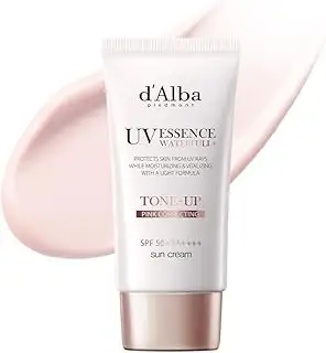 d'Alba | Italienischer weißer Trüffel Waterfull Tone-up Sunscreen 50ml, SPF/LSF 50+PA++++, Reiner...