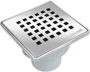 Bodenablauf Edelstahl 150x150mm Hofablauf Terrasse Duschablauf Badablauf DN 50