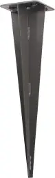 NOOR Markisen-Zubehör – Bodenhülse Erdspieß für Seitenmarkise EXKLUSIV zur Montage im Erdreich (i...