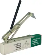 Automatischer Fensteröffner für Gewächshaus - Easy-Clip-System, Doppelfeder, verzinkter Stahl, 14kg/30lbs Belastung, automatische Belüftung für Fenster und Dach