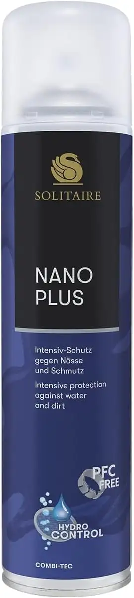 SOLITAIRE Nano Plus Imprägnierspray 400ml - Premium Schutz für Leder, Textilien 