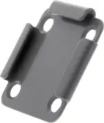 NOOR Markisen-Zubehör – Bodenhalterung Adapter für Seitenmarkise EXKLUSIV (inkl. Befestigungsmate...