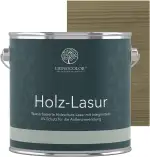 Lignocolor Holzlasur Olivgrau 2,5L | Holzschutzlasur für Außen & Innen | Holz, Zäune und Gartenmö...