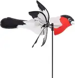 CIM Windspiel - Petite 2in1 GIMPEL - Ø28x43x85cm - Windmühle mit Standstab oder Mobile mit Hängeset