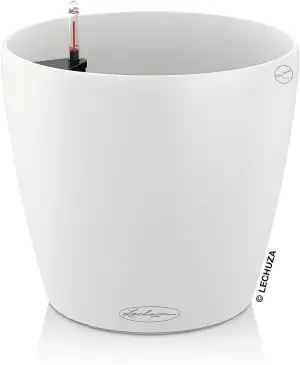 LECHUZA CLASSICO Color 21 weiß 13170, 22x22x20 cm