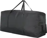 Ubagoo Aufbewahrungstasche Oxford Heavy-Duty Belastbare Aufbewahrungstasche Tragetasche Mit Handgriff für Bettzeug Matratzenauflagen Decken Bettdecken and Kissen (120 * 55 * 46, 300L)
