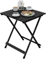 WOLTU Campingtisch klappbar, Gartentisch aus Aluminium, Balkontisch Klapptisch Beistelltisch für ...