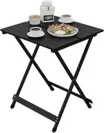 WOLTU Campingtisch klappbar, Gartentisch aus Aluminium, Balkontisch Klapptisch Beistelltisch für ...