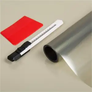 d-c-fix Sonnenschutzfolie statisch haftend (90x200cm) – Fensterfolie mit 99% UV-