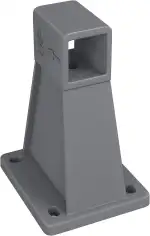 SONGMICS Wandhalterung für Seitenmarkisen, Wandhalter, Auszugsfixierung, nur für SONGMICS Alu-Seitenmarkisen geeignet, grau GSA005