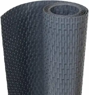 vidaXL Balkon Sichtschutz, Balkonbespannung Rattan-Optik, Sonnenschutz Windschut