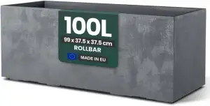 Kreher XL Pflanzkasten Millennium in verschiedenen Formaten und Farben. Tolle Na