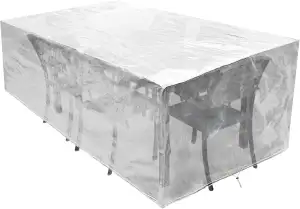 RICHIE Abdeckung für Gartenmöbel wasserdichte Schutzhülle Anti-UV Abdeckplane At