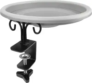 WILDLIFE FRIEND Vogeltränke hängend für Balkongeländer - frostsicher, Vogelbad B