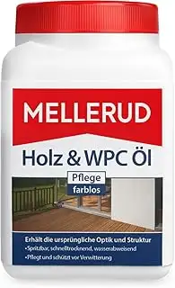 Holz & WPC Imprägnierung farblos 2,5L - Schutz gegen Grünbelag - Holz Imprägnierung für WPC, Terr...