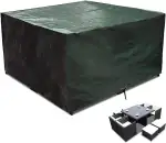 RICHIE Abdeckung für Gartenmöbel wasserdichte Schutzhülle Anti-UV Abdeckplane Atmungsaktiv Polyet...