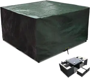 RICHIE Abdeckung für Gartenmöbel wasserdichte Schutzhülle Anti-UV Abdeckplane At