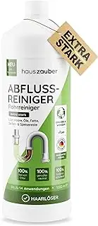KLARBERG Abflussreiniger 1000ml – Profi Rohrreiniger EXTRA STARK – Löst effektiv Haare & hartnäck...