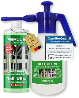 ABACUS® Nell Ultra Grünbelagentferner & Algenentferner Konzentrat, extrem stark! Entfernt Grünbel...