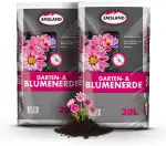JSM - Emsland Garten & Blumenerde 2 x 20 L